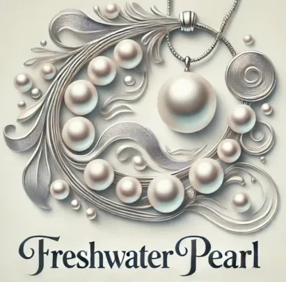 Freshwater pearl necklace